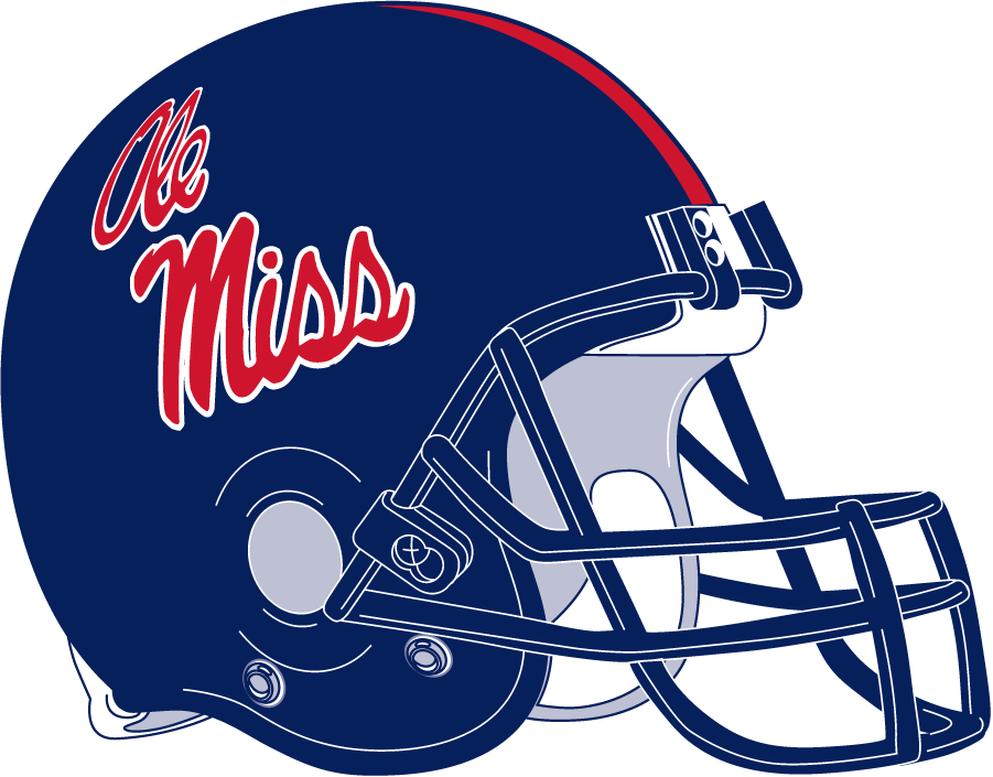 Mississippi Rebels 2007-2011 Helmet Logo iron on transfers for clothing